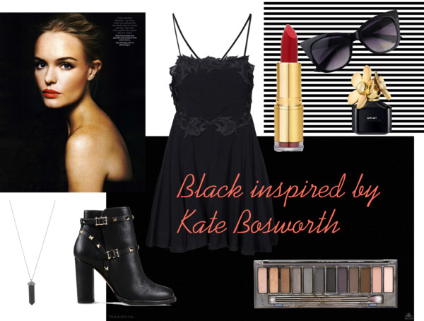 Black inspired by Kate Bosworth