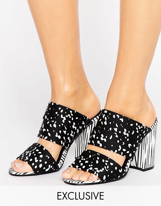 Black and White Mules